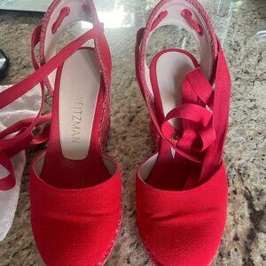 Stuart Weitzman Espadrille Wedges - Marguerita